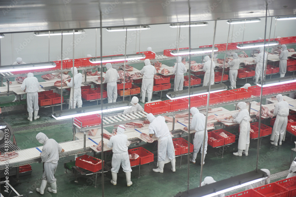 Inside Absiniya Butchery Facility